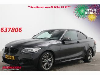 damaged passenger cars BMW 2-serie Coupé M240i Executive BiXenon Navi Clima Cruise SHZ PDC 147.428 km! 2016/11