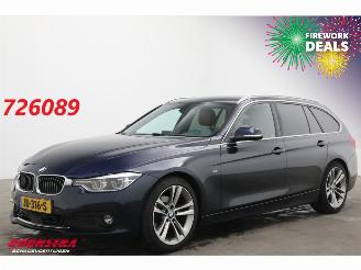 Schadeauto BMW 3-serie Touring 320d EDE Luxury LED ACC Leder Memory Camera SHZ PDC 2016/2