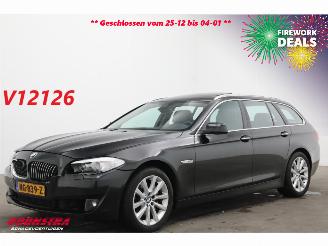 damaged passenger cars BMW 5-serie Touring 530xd Aut. Pano Memory Navi Clima Cruise SHZ PDC AHK 2013/1