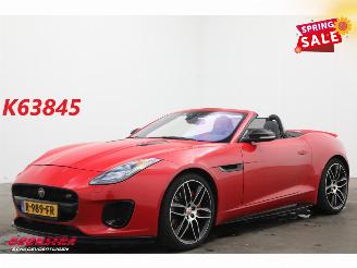 Coche accidentado Jaguar F-type 2.0T Chequered Flag Meridian Memory Leder LED Apple Camera LRHZ SHZ 2019/7