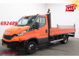 Schade bestelwagen Iveco Daily 35C14H Hi-Matic Pritsche Airco AHK LBW 2022/10