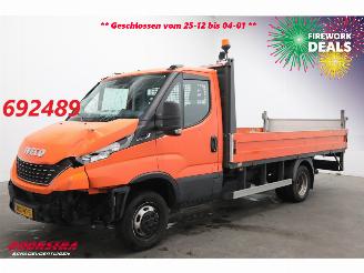 škoda dodávky Iveco Daily 35C14H Hi-Matic Pritsche Airco AHK LBW 2022/10