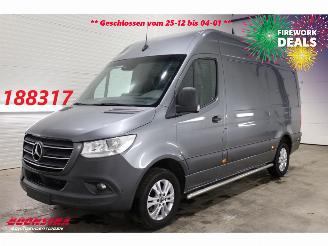 škoda dodávky Mercedes Sprinter 319 CDI V6 7G-Tronic 360° Leder Navi Airco Cruise PDC AHK 2019/12