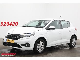 krockskadad bil auto Dacia Sandero 1.0 TCe 90 Comfort Bluetooth Airco Cruise PDC 38.856 km! 2022/1