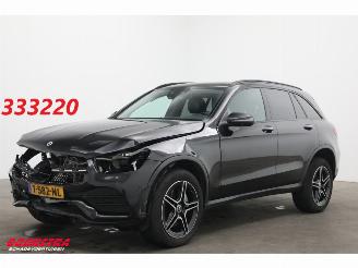 krockskadad bil auto Mercedes GLC 300de 4MATIC AMG LED ACC Pano 360° SHZ AHK 2021/11