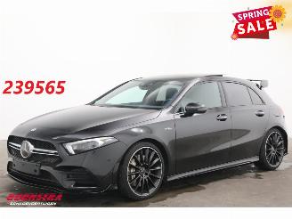 skadebil auto Mercedes A-klasse 35 AMG 4MATIC Aero LED ACC HUD Burmester Memory SHZ Camera 2020/9