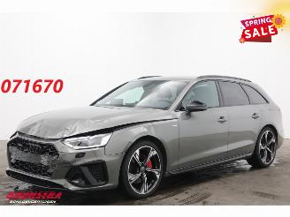 krockskadad bil auto Audi A4 Avant 40 TFSI Quattro S-Line LED ACC Navi Clima SHZ 55.576 km! 2023/6