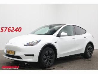 Schadeauto Tesla Model Y Long Range RWD 75 kWh Pano LED ACC Leder Camera SHZ 13.470 km! 2024/12
