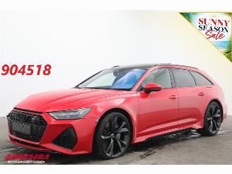 Unfallwagen Audi Rs6 Avant 4.0 TFSI Quattro Dynamic+ 305kmh Keramik Pano B&O HUD 360° ACC 2022/4