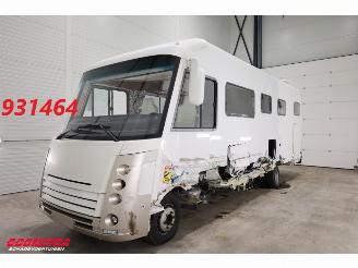 škoda kempování Niesmann+Bischoff  Flair 800 ILW 70C20 Aut. Lucht Leder Dakairco Solar TV Hefbed 2014/7