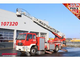 ojeté vozy nákladních automobilů MAN LE 280 Magirus Hubarbeitsbühne Feuerwehr 25m Rettungskorb Euro 3 2003/3