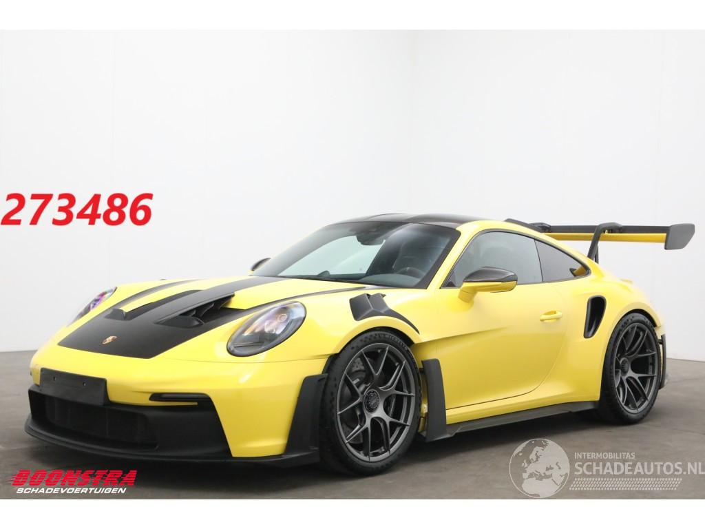 Porsche 911 992 4.0 GT3 RS Weissach PCCB Lift Carbon Sport Chrono Bose Camera