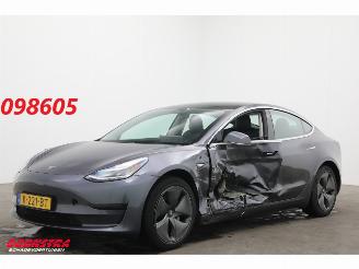 skadebil auto Tesla Model 3 Standard RWD Plus 60 kWh Pano LED ACC Leder Camera 2020/12