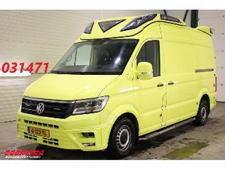Gebrauchtwagen Van Volkswagen Crafter 2.0 TDI 175 PK DSG Ambulance RTW 2X Schuifdeur Leder Lucht 360° Camera 2019/12
