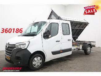krockskadad bil bedrijf Renault Master 2.3 dCi 165 PK 3-Seite Kipper DoKa 6-Pers. Airco Cruise AHK 2021/7