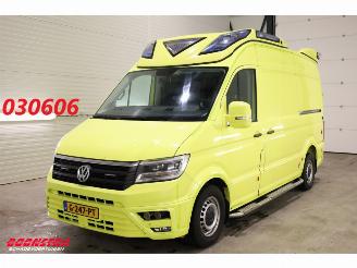 Tweedehands bestelwagen Volkswagen Crafter 2.0 TDI 175 PK DSG Ambulance RTW Lucht 2X Schuifdeur LED Leder Airco Cruise PDC 2019/11