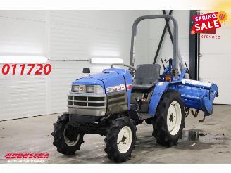 krockskadad bil machine Iseki  TM15 11 KW Minitraktor + Frees 419 Uur 2002/12