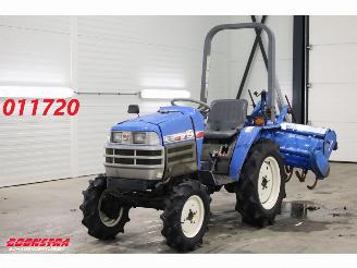 damaged machines Iseki  TM15 11 KW Minitraktor + Frees 419 Uur! 2002