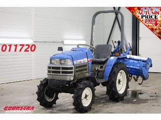 škoda strojů Iseki  TM15 11 KW Minitraktor + Frees 419 Uur 2002