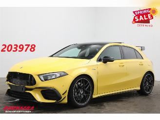 skadebil auto Mercedes A-klasse AMG 45 4MATIC+ Pano LED ACC Burmester 360° SHZ 2020/11