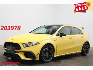 skadebil auto Mercedes A-klasse AMG 45 4MATIC+ Pano LED ACC Burmester 360° SHZ 2020/11