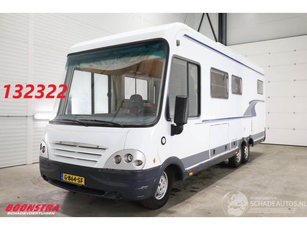 Niesmann+Bischoff  Flair 2.8 JTD Solar TV Hefbed Dwarsbed Leder AHK