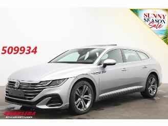 skadebil auto Volkswagen Arteon 1.4 TSI eHybrid R-Line Pano LED ACC Leder Memory 360° AHK 2022/7