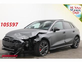 krockskadad bil auto Audi S3 Sportback 2.0 TFSI Quattro Matrix Schuifdak HUD Sonos ACC Camera 11.184 km! 2025/4