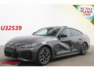 Schadeauto BMW i4 M50 84 kWh Schuifdak LED ACC H/K HUD Memory 360° AHK 2024/11
