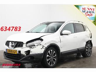 damaged passenger cars Nissan Qashqai 1.6 Connect Edition Pano 360° Navi Clima Cruise AHK 112.559 km! 2013/7