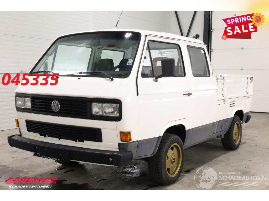 Volkswagen Transporter T3 1.7 D Pritsche DoKa 6-Pers AHK