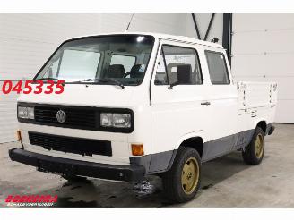 voitures fourgonnettes/vécules utilitaires Volkswagen Transporter T3 1.7 D Pritsche DoKa 6-Pers AHK 1990/8