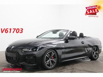 krockskadad bil auto BMW 4-serie Cabrio 420i M-Sport LED ACC HUD 360° Memory Leder Ventilatie 2025/6