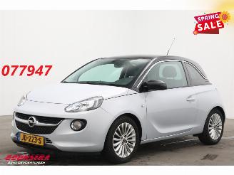 Schadeauto Opel Adam 1.0 Turbo Slam Pano Leder Clima Cruise LRHZ SHZ PDC 2016/2