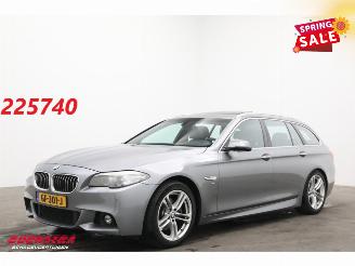 Schadeauto BMW 5-serie Touring 520i Aut. M-Sport Pano Leder Memory SHZ Orig. NL 151.381 km! 2015/4