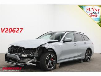 Schadeauto BMW 3-serie Touring 318i M-Sport Pano LED Leder ACC Apple/Android Camera 2025/6