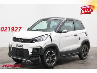 krockskadad bil brommobiel Ligier  JS60 Chic Airco Leder Bluetooth 12.980 km! 2020/12