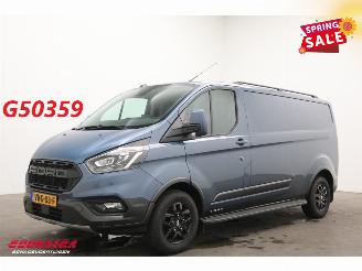 Vaurioauto  commercial vehicles Ford Transit Custom 2.0 TDCI L2-H1 Trail Leder Navi Airco Cruise Camera SHZ PDC AHK 2021/11