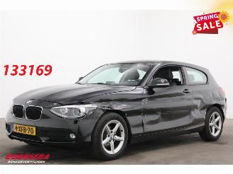 skadebil auto BMW 1-serie 116d Leder Bixenon Navi Airco Cruise SHZ PDC 2014/7