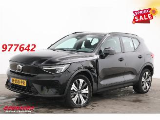 krockskadad bil auto Volvo XC40 Recharge Core LED ACC Apple/Android Camera LRHZ SHZ AHK 2022/10