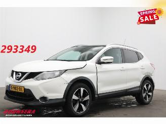 Unfallwagen Nissan Qashqai 1.6 Tekna Pano Navi Clima Cruise 360° AHK SHZ 2015/2