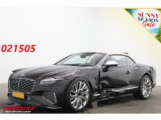 Voiture accidenté Bentley Continental GTC 4.0 V8 Hybrid Mulliner Ceramic HUD ACC Memory 360° 4.606 km 2025/3