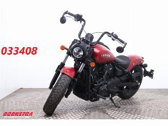 krockskadad bil motor Indian Scout Bobber Limited ABS LED Cruise 140 km!! 2025/12