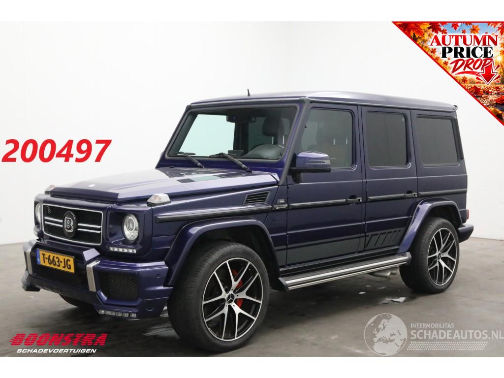 Mercedes G-klasse AMG 63 Brabus Schuifdak Leder ACC H/K Memory BiColor Leder AHK