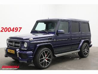 skadebil auto Mercedes G-klasse AMG 63 Brabus Schuifdak Leder ACC H/K Memory BiColor Leder AHK 2013/1