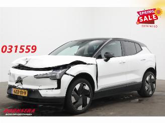 krockskadad bil auto Volvo EX30 Single Motor Extended Range Ultra 69 kWh Pano LED ACC 360° Apple/Android 2024/12