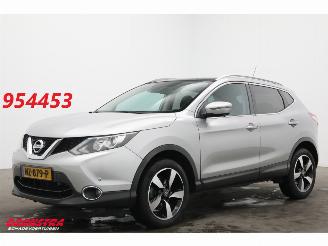 uszkodzony samochody osobowe Nissan Qashqai 1.2 N-Connecta Pano 360° Navi Clima Cruise PDC 2017/5