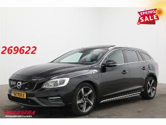  Volvo V-60 2.4 D6 AWD Plug-In Hybrid R-Design Schuifdak ACC Memory Camera LRHZ SHZ AHK 2015/4