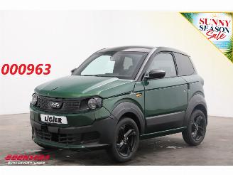 danneggiata microvetture Ligier  Myli I.DEAL Elektrisch 8 kWh Moped Leder Bluetooth 356 km! 2026/1