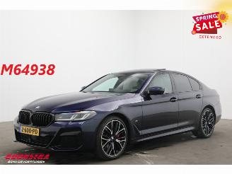 skadebil auto BMW 5-serie 520d M-Sport Pro Schuifdak LED ACC HUD Memory H/K 360° SHZ 2023/2